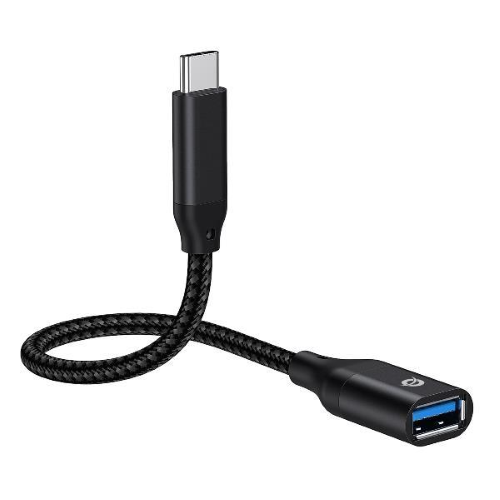 CONCEPTRONIC ADATTATORE USB-C 3.2 GEN 2 MASCHIO A USB-A OTG FEMMINA 10Gb/s NERO